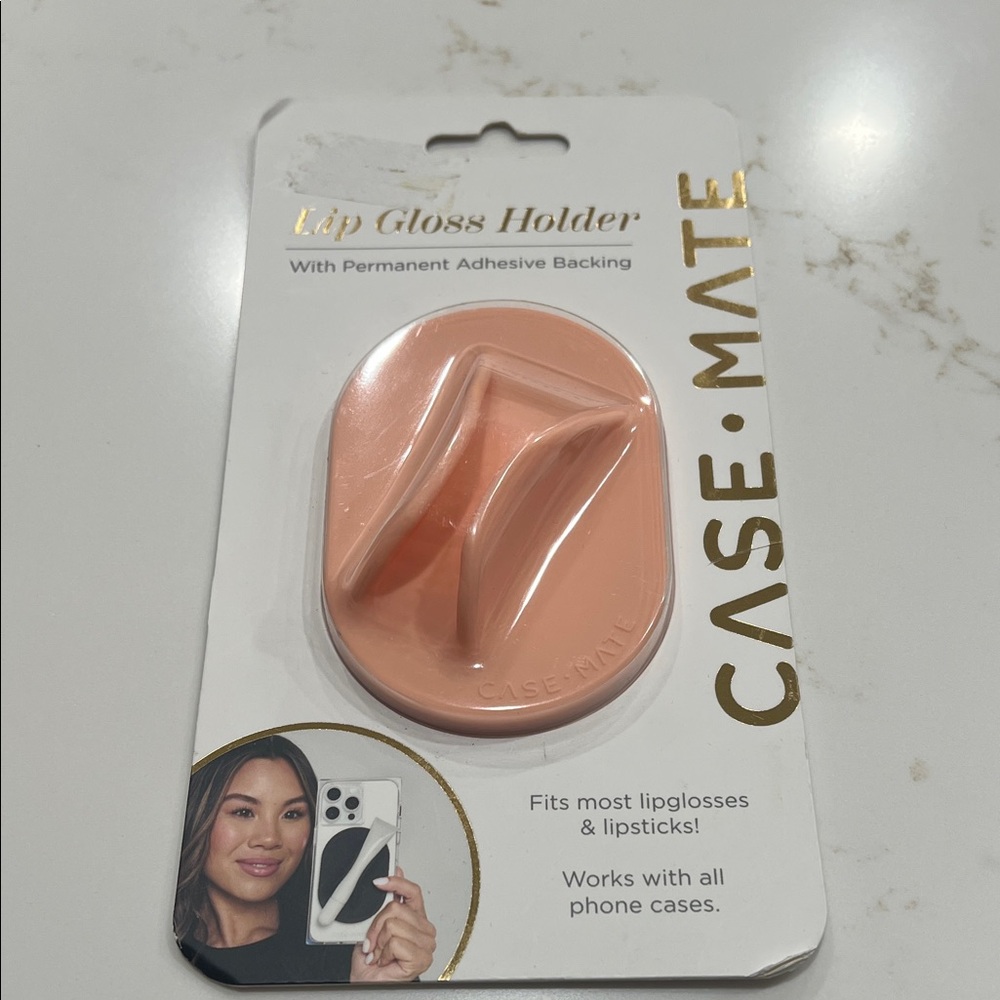 Case-Mate Lip Gloss Holder in Soft Peach